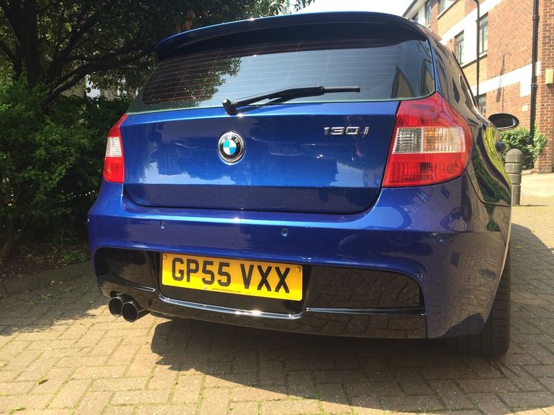 Got my car back! Resprayed diffuser Baby BMW Forum